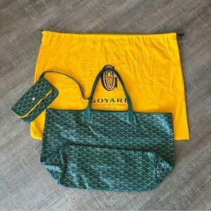 Authentic Goyard St Louis Tote GM